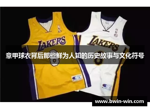 意甲球衣背后那些鲜为人知的历史故事与文化符号